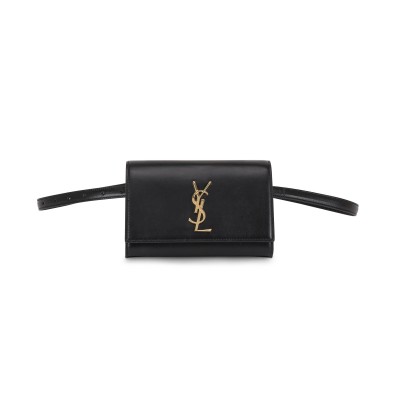 YSL KATE BELT BAG IN SMOOTH LEATHER 534395 (18*12*4.5cm)